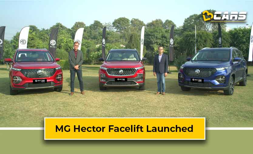 MG Hector Facelift