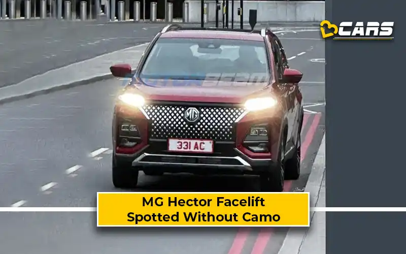 MG Hector Facelift