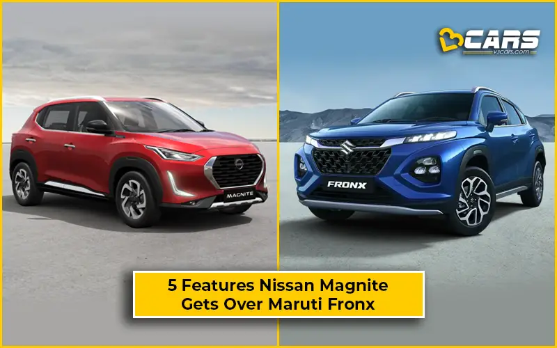 Features Nissan Magnite Gets Over Maruti Suzuki Fronx