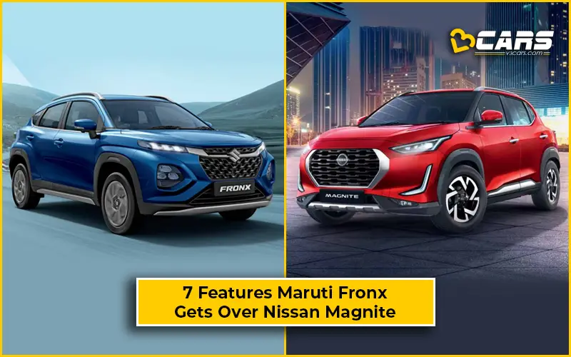 Features Maruti Suzuki Fronx Gets Over Nissan Magnite