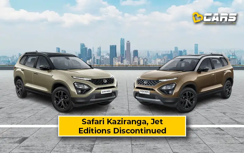 Tata Safari Jet And Kaziranga Editions