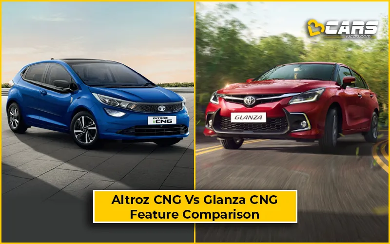 Tata Altroz CNG Vs Toyota Glanza CNG