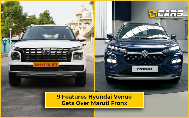 Features Hyundai Venue Gets Over Maruti Suzuki Fronx