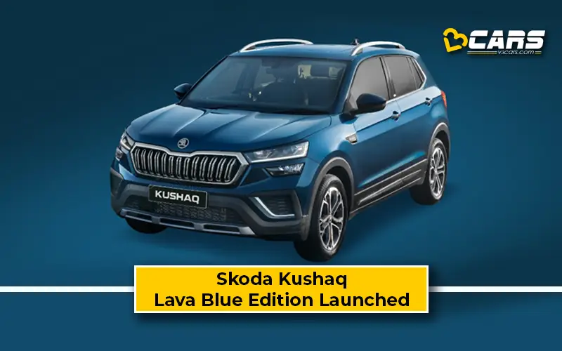 Skoda Kushaq Lava Blue Edition