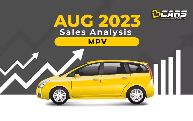 August 2023 Sales Analysis MPV; YoY, MoM Change