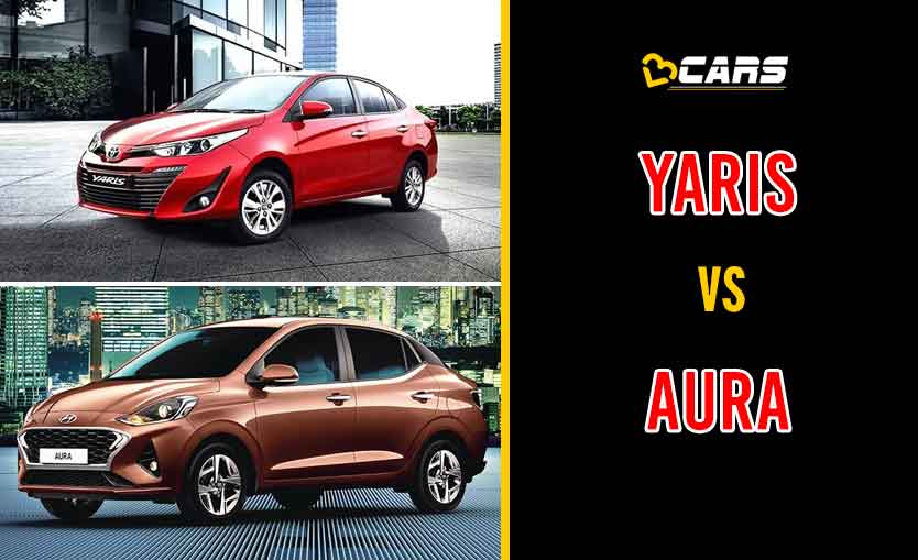 2020 Toyota Yaris vs Hyundai Aura