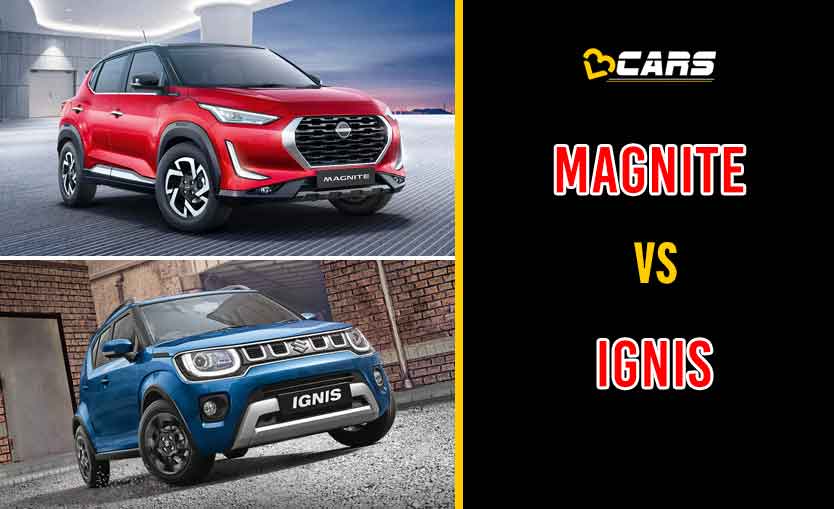 2020 Nissan Magnite vs Maruti Suzuki Ignis