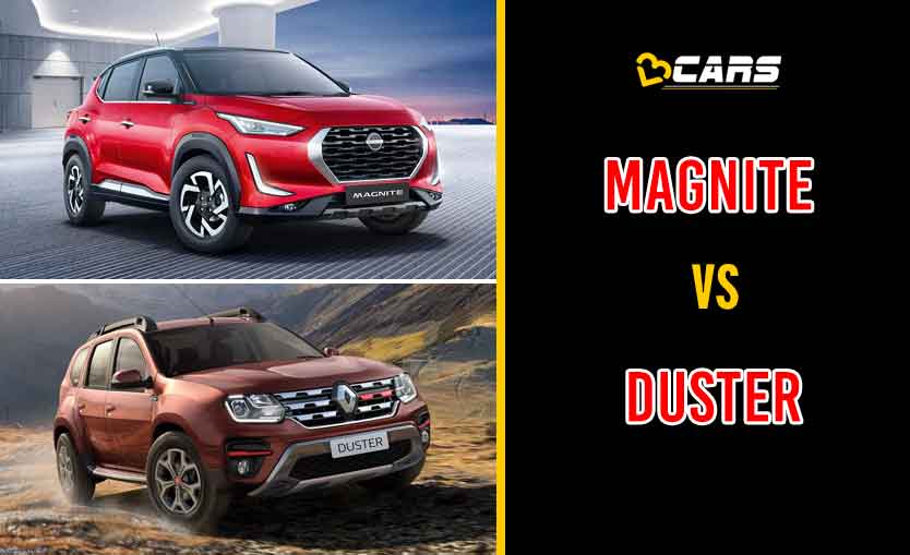 2020 Nissan Magnite vs Renault Duster