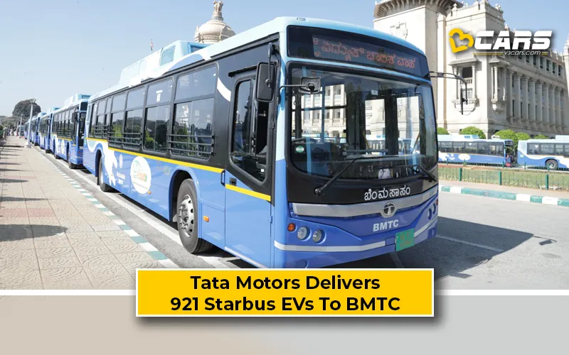 Tata Delivers 921 Starbus EVs To BMTC