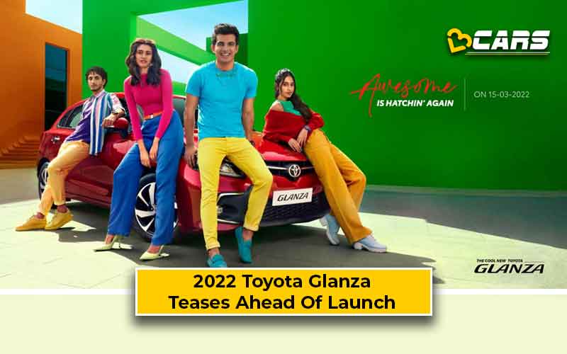 2022 Toyota Glanza Teased - Launch On March 15