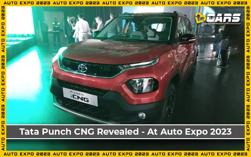 New Tata Punch CNG Unveiled At Auto Expo 2023