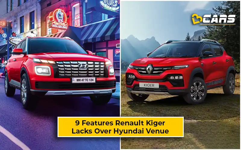 Features Hyundai Venue Gets Over Renault Kiger