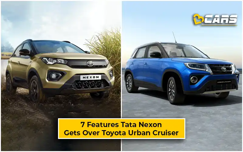 Features Tata Nexon Gets Over Toyota Urban Cruiser