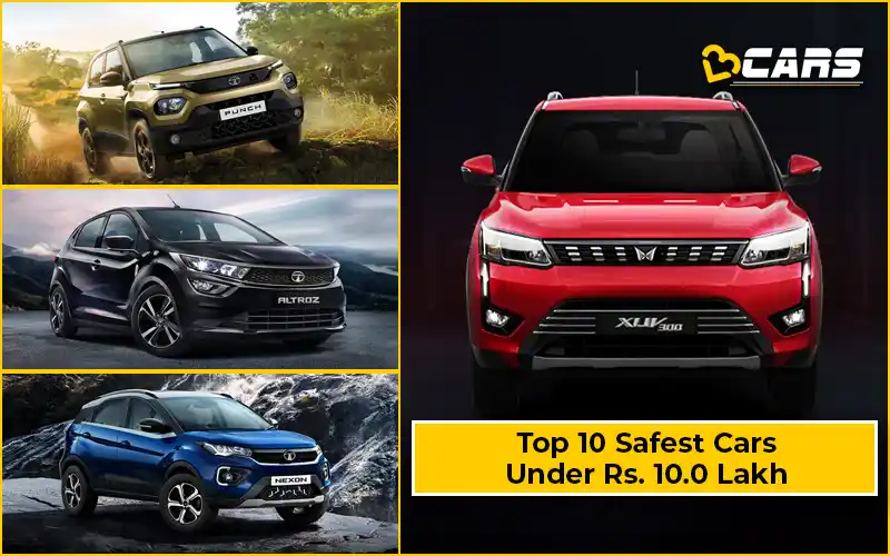 Safest Cars Under 10 Lakh
