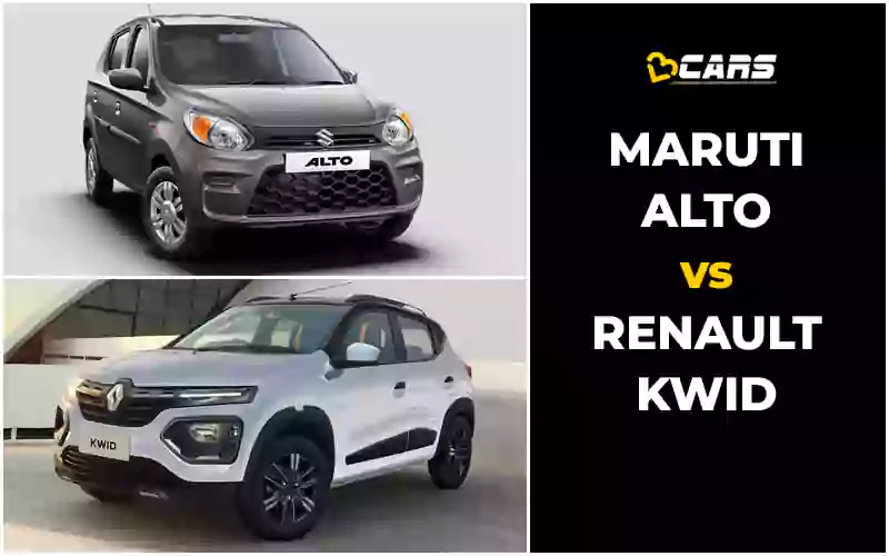 Maruti Suzuki Alto vs Renault Kwid