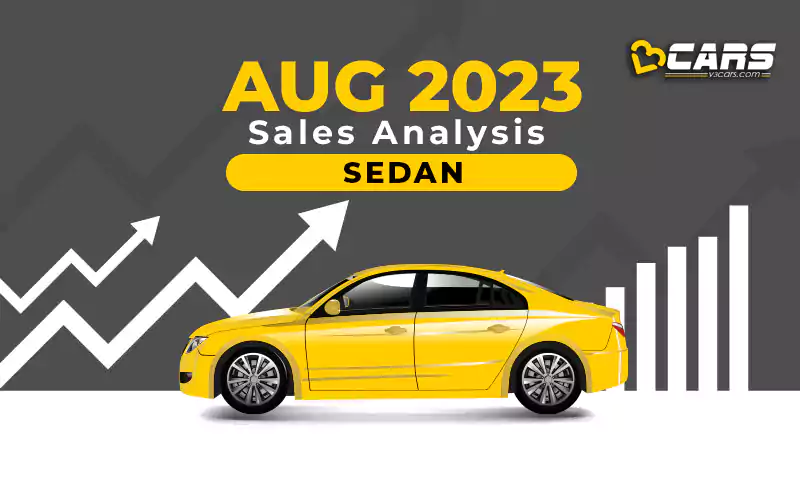 August 2023 Sales Analysis Sedan; YoY, MoM Change