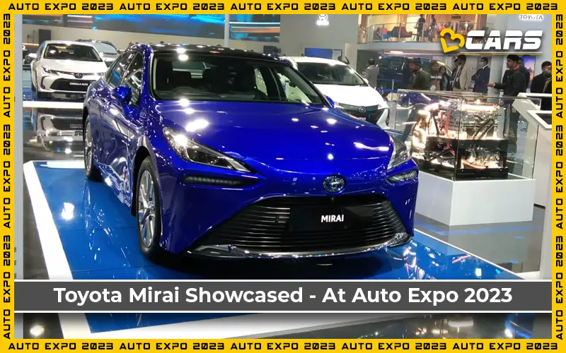 Toyota Showcased Mirai Hydrogen FC Seda