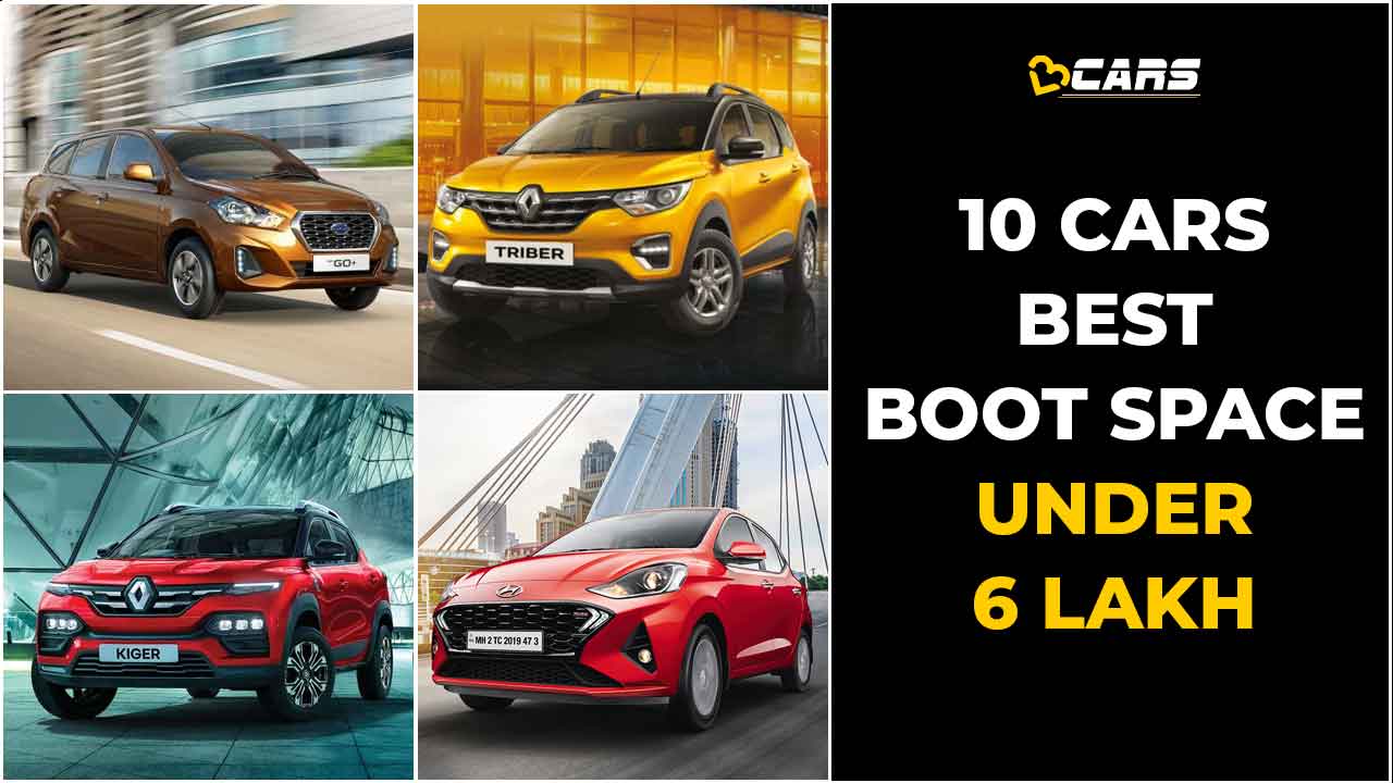 Cars With Best Boot Space Under 6 Lakh