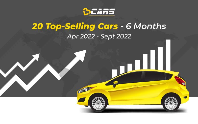20 Top-Selling Cars - 6 Months
