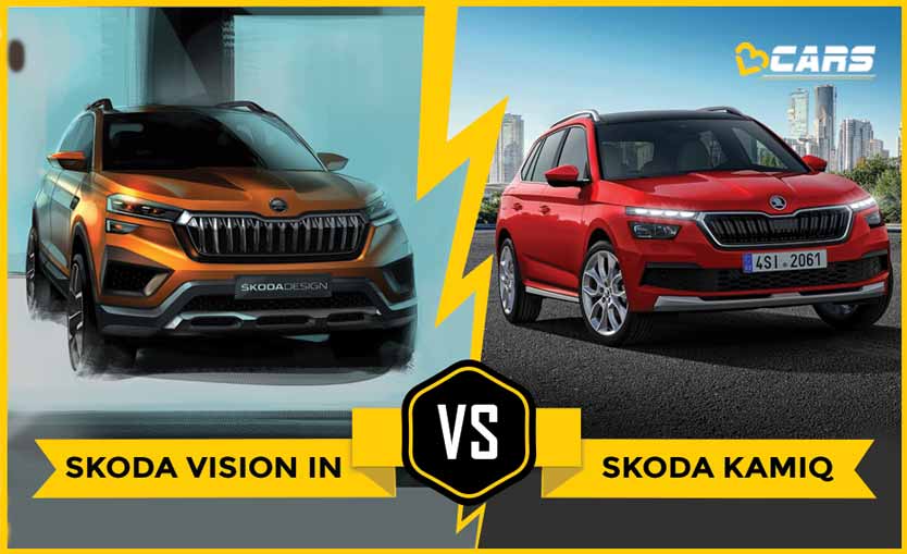 Skoda Vision IN vs Skoda Kamiq