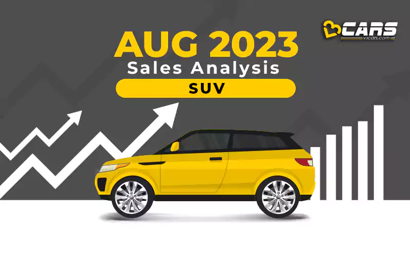 August 2023 Sales Analysis SUV; YoY, MoM Change