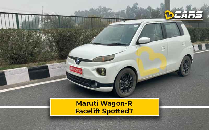 2022 Maruti Suzuki Wagon-R Facelift Spotted?