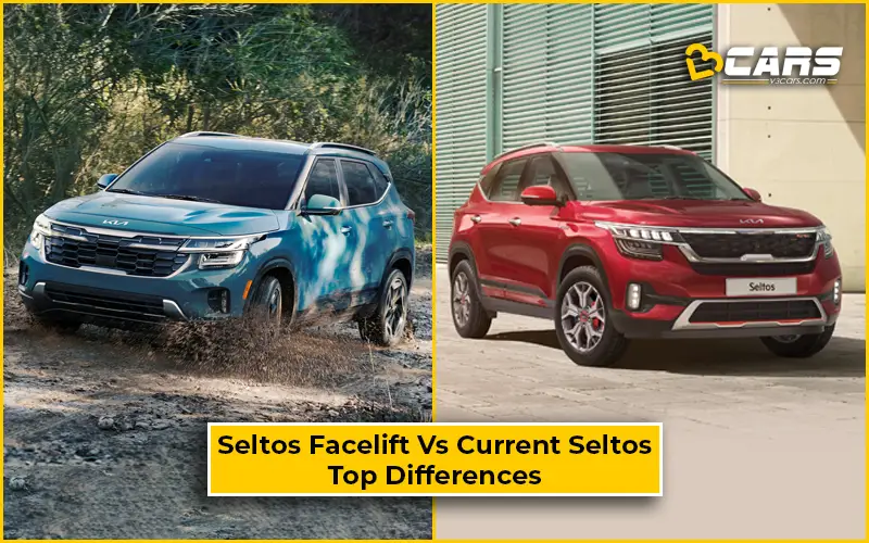 2023 Kia Seltos Facelift Vs Current Seltos