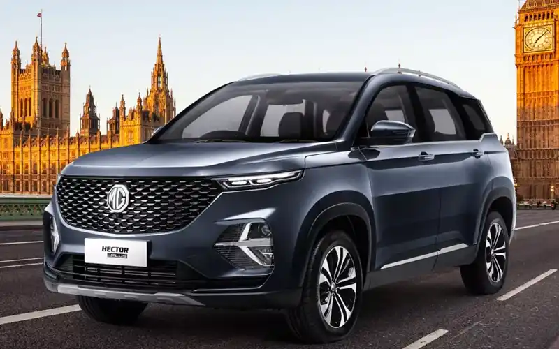 MG Hector Plus Colours - All Colour Images of 2023 Hector Plus